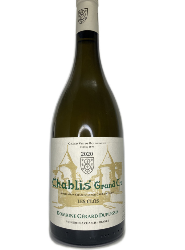 Gerard Duplessis - Chablis Gd cru Les Clos 2020