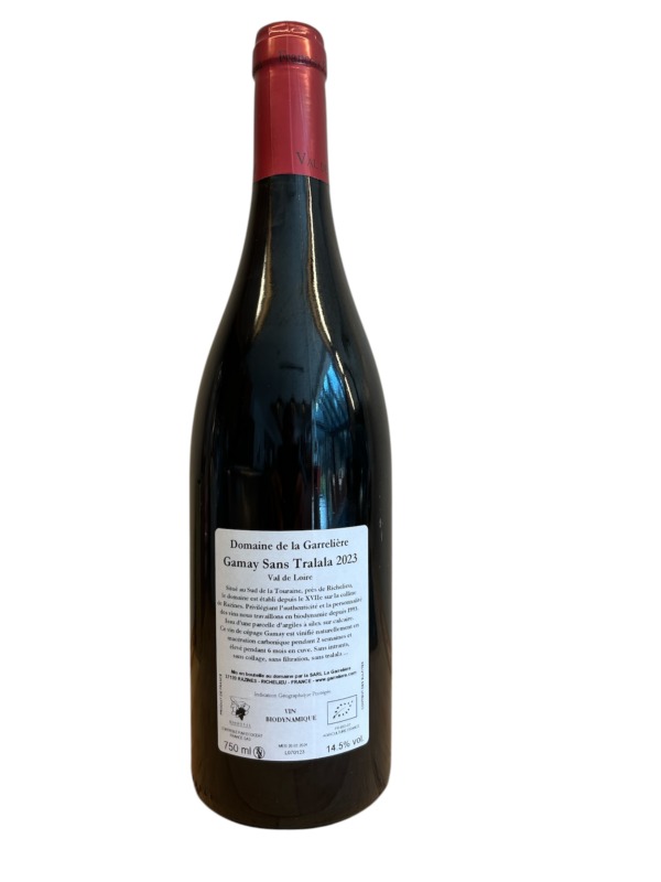 La Garrelière - Gamay Sans Tralala 2023 – Image 2